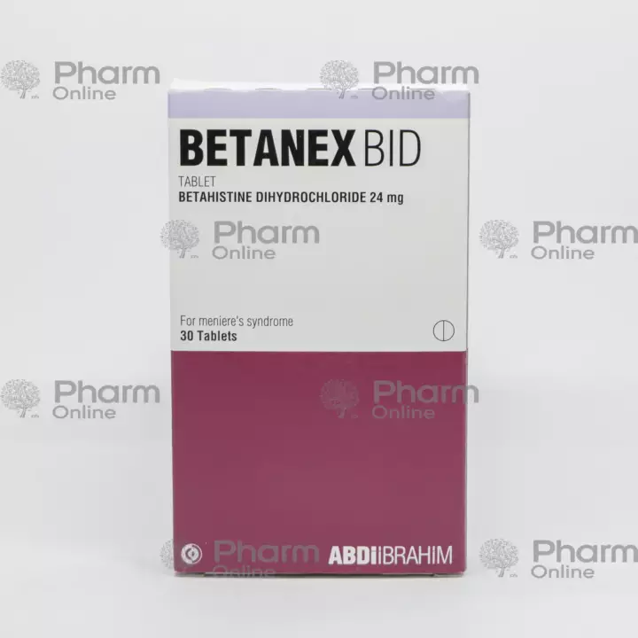 Betanex BID 24 mg № 30 (Pills) (Abdi Ibrahim İlaç) (Turkey)