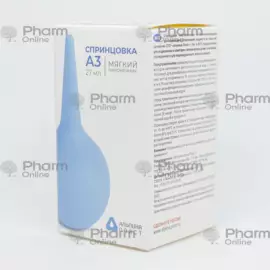Syringe type A3 with soft tip (in box) (0295) 27 ml (Other) (Alpina plast) (Russia)