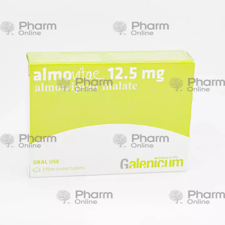 Almovite 12.5 mg № 3 (Pills) (SAG MANUFACTURİNG SLU) (Spain)