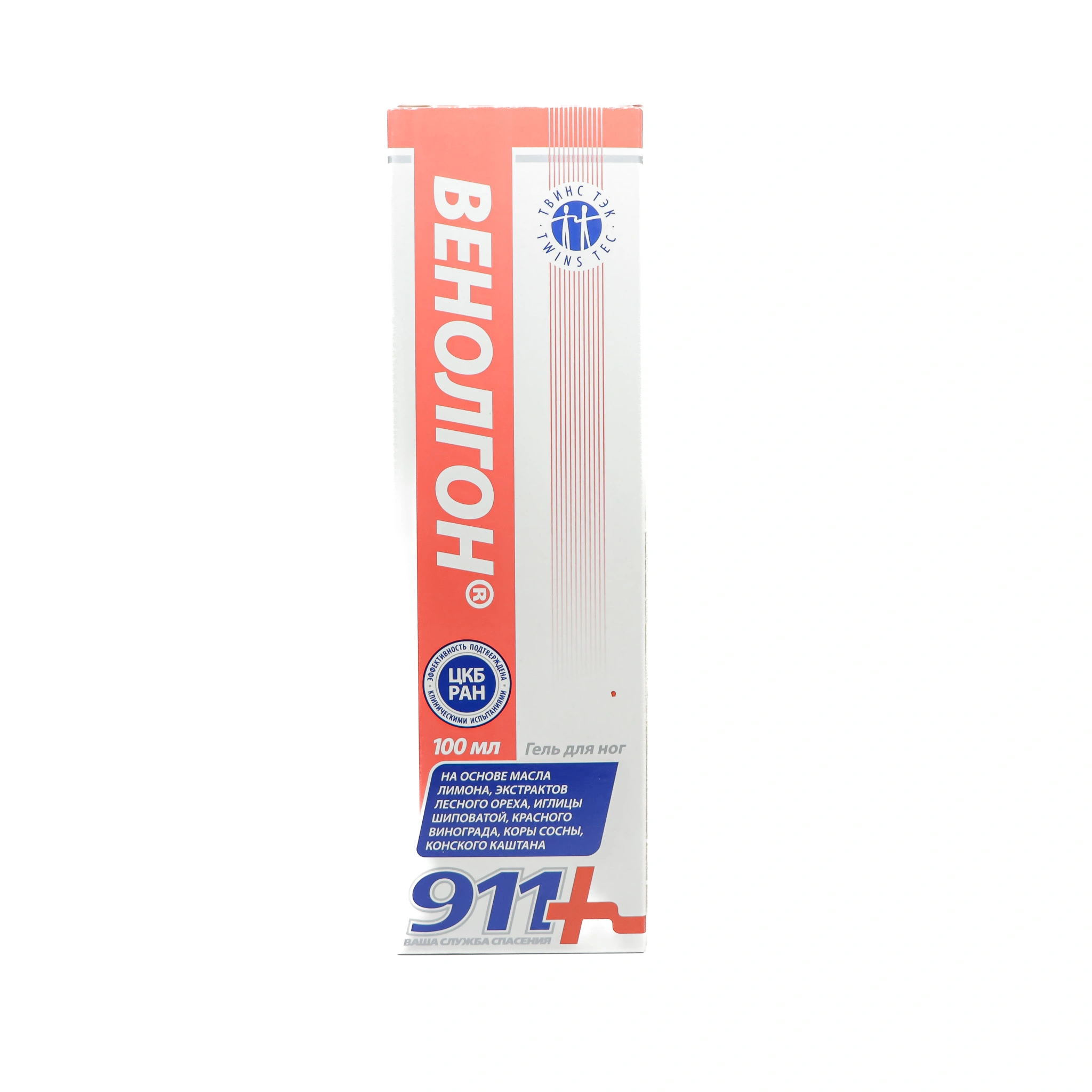 911 Venalgon for legs 100 ml (Gel) (Russian)