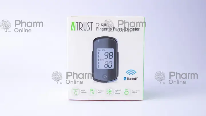 Pulse oksimetr "VTRUST"(TD-8255) Bluetooth (Tayvan)