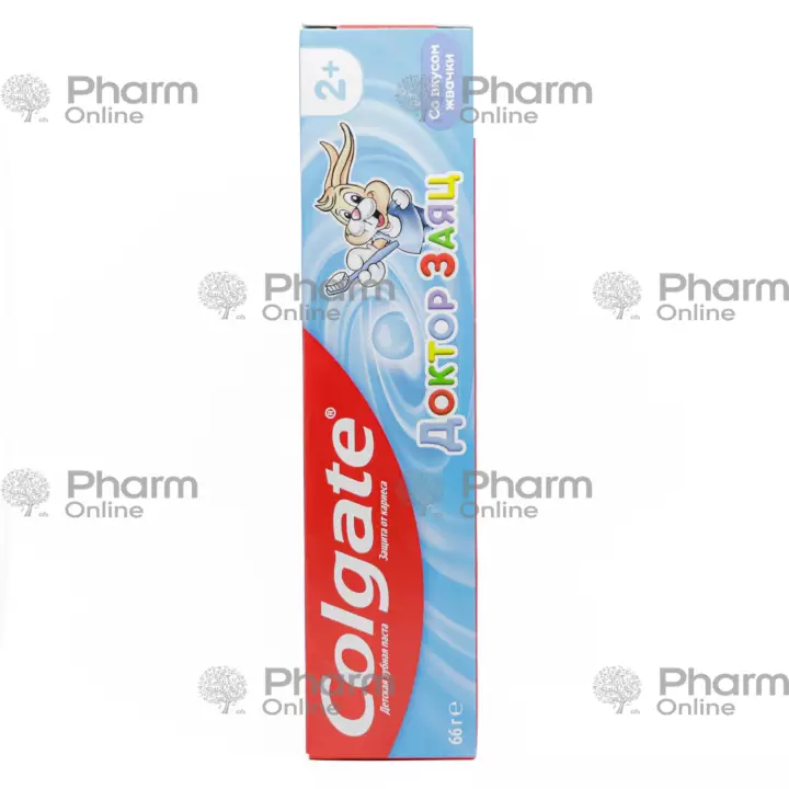 Colgate for children Doctor Hare with the taste of chewing gum "Kins Bubble gum taste" (5381). 50 ml