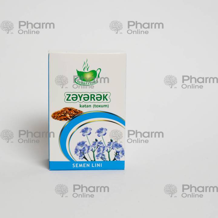 Kətan toxumu (zeyerek toxumu) 50 qr (Digər) (Herba Flora)