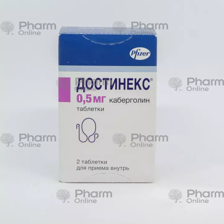 Dostineks 0,5 mq № 2 (Tablet) (Pfizer) (İtaliya)
