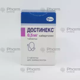 Dostinex 0.5 mg № 2   (Tablets) (Pfizer) (Italy)