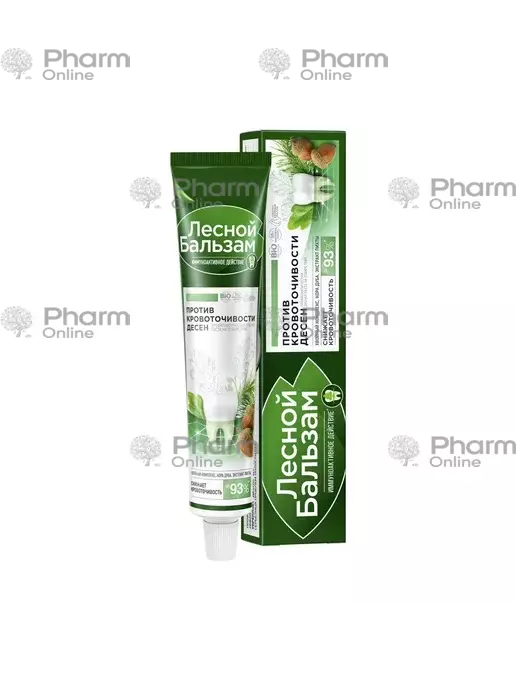 Toothpaste "Forest Balsam" with oak bark 50 gr (Russia)