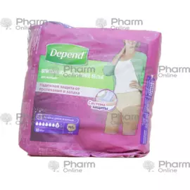 Dependent diapers for adults (0724) pants Female M/L No. 10 (Other) (Kimberly Clark) (Russia)