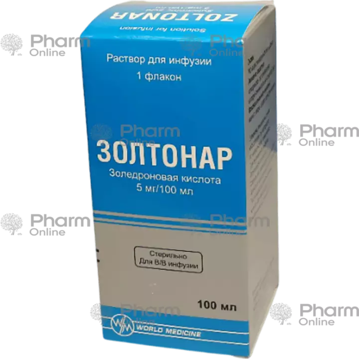 Zoltonare 5 mg/ 100 ml № 1 (Solution) (Türkiye)