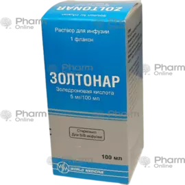 Zoltonare 5 mg/ 100 ml № 1 (Solution) (Türkiye)