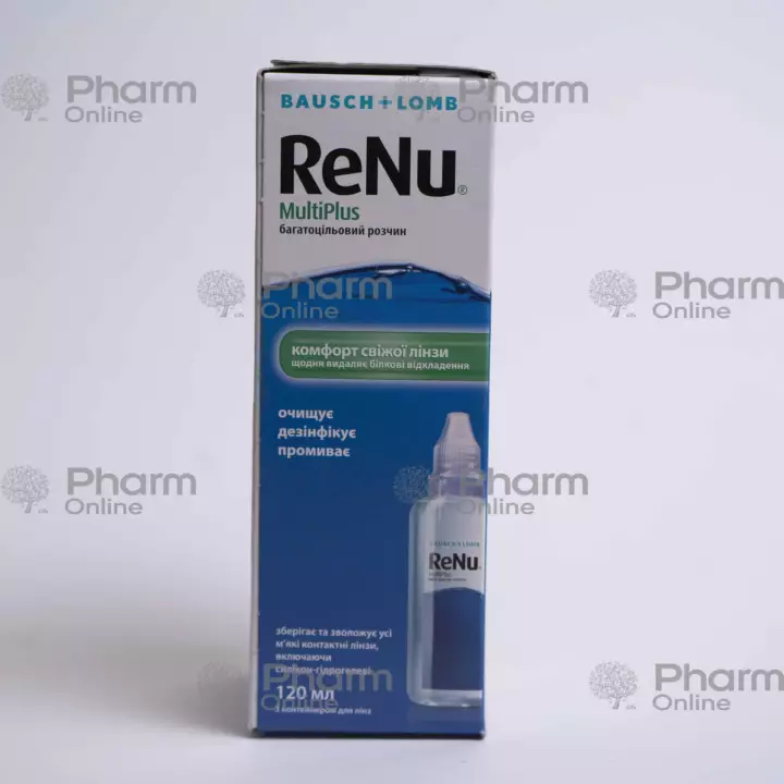 Reny Multiplus solution for contact lenses 120 ml (Solution) (<>) (Italy)