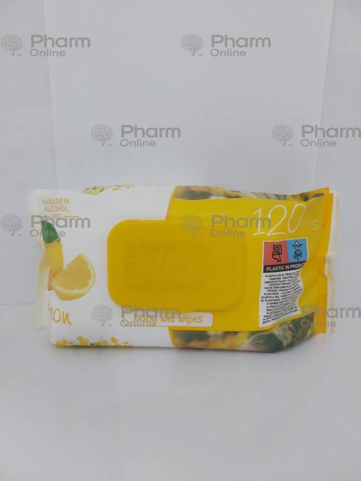 Слипи Салфетки влажные Lemon № 120 (Турция)