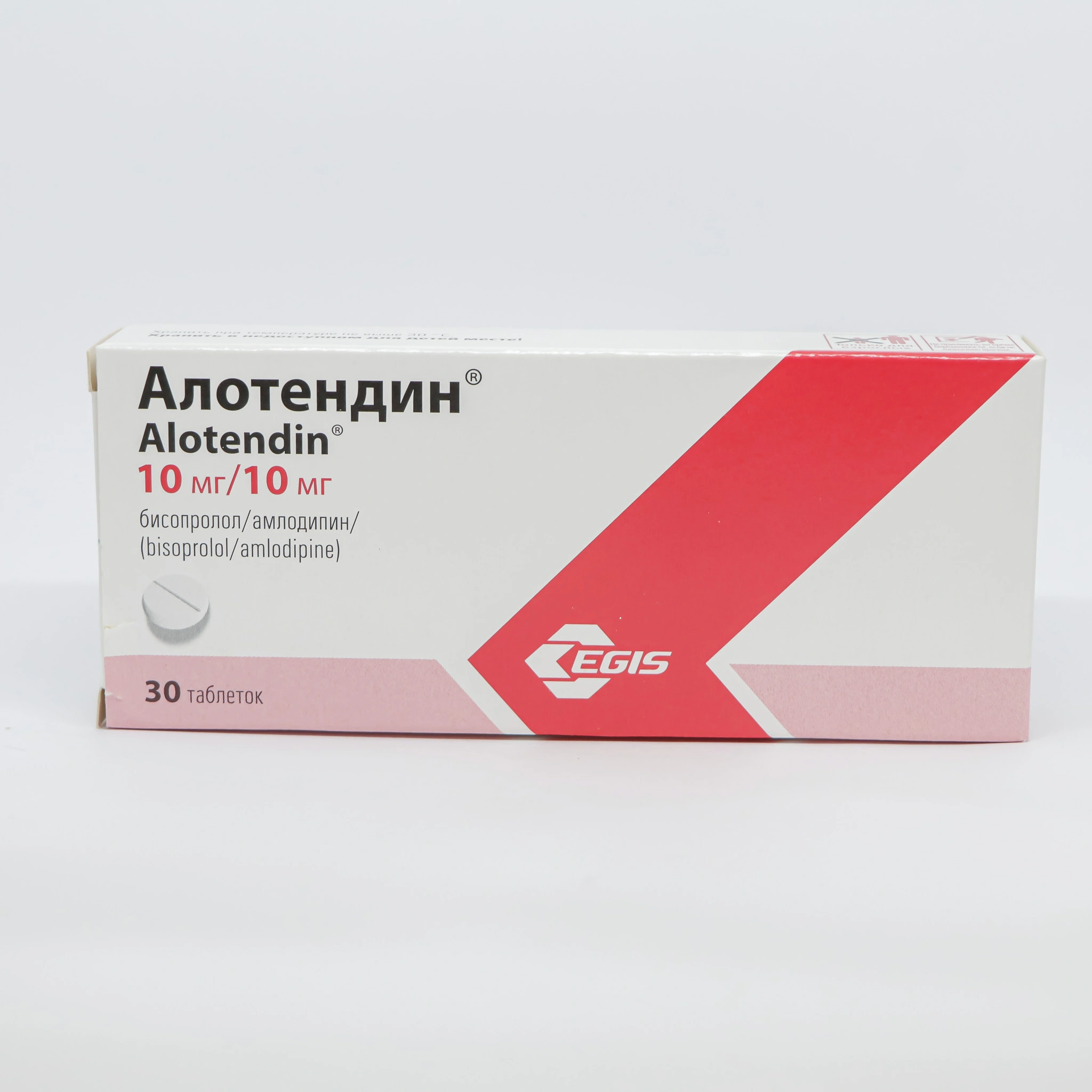 Alotendin 10/10 mg № 30  (Pills)(Hungary)