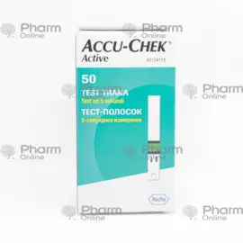Стрипы д/глюкометра "Accu-chek" Aktiv №50(4137) (Прочее) (<>) (Германия)