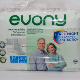 Diapers for adults Evoni 80x130cm medium №30(Türkiye)