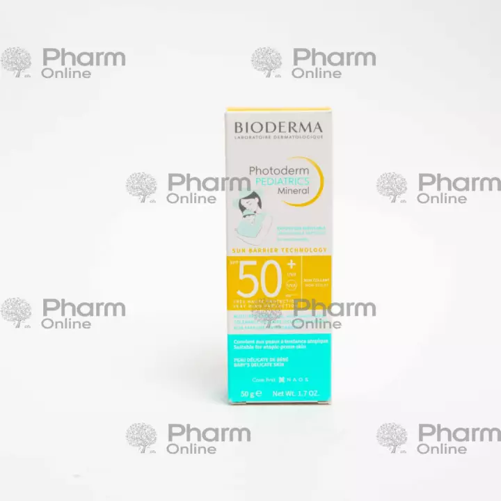 Bioderma photoderm pediatriya Lait SPF 50+ uşaqlar üçün(7293) 200 ml (Krem) (Bioderma) (Fransa)