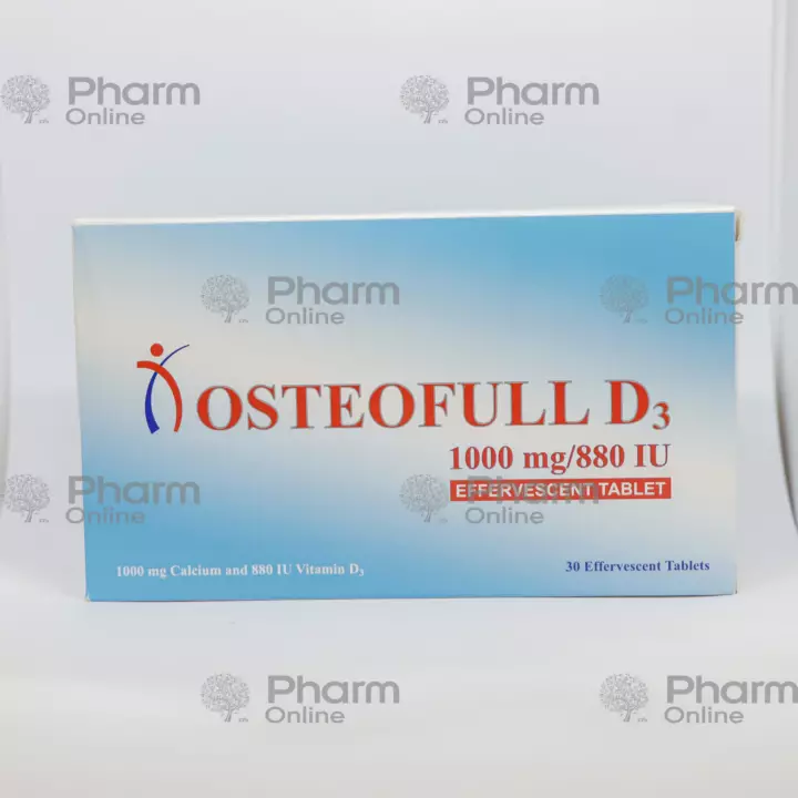 Osteofull D3 880 İU 1000 mg № 30 (Efervesan tabletlər) (NEUTEK İLAÇ SAN VE TİC AŞ,) (Türkiyə)