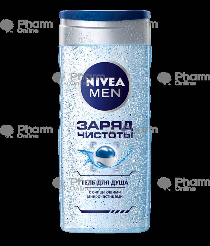 Nivea duş geli kişilər üçün təmizlik şarjı. 250 ml (Almaniya)