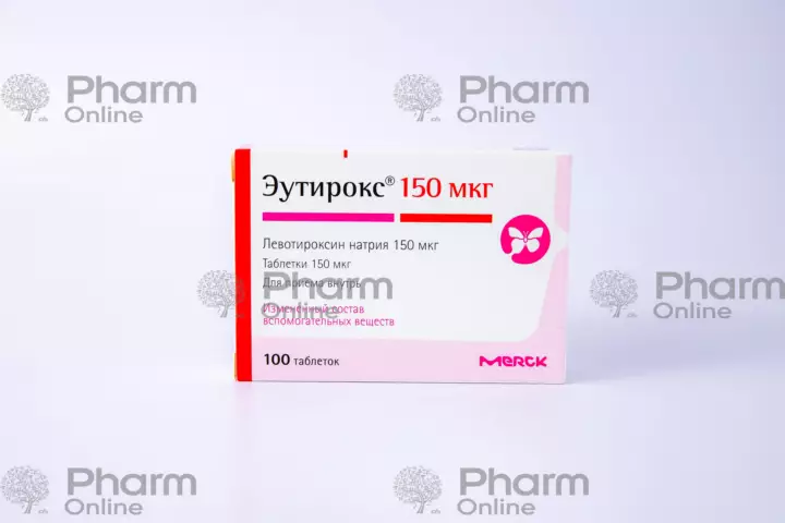 Eutirox 150 mcg No. 100 (Tablets) (NycoMed) (Germany)