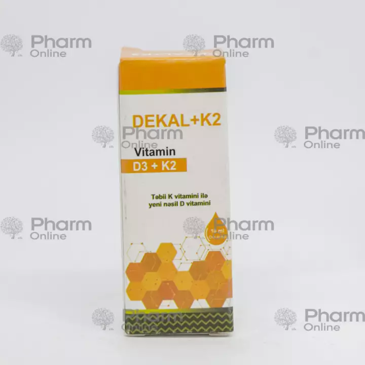 Dekal + K2 vitamini 10 ml (Damla) (Ensa MNS Qida) (Türkiyə)