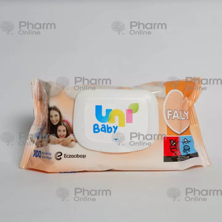 Salfetka nəm UNI Baby family şamomile№ 100 Türkiyə)