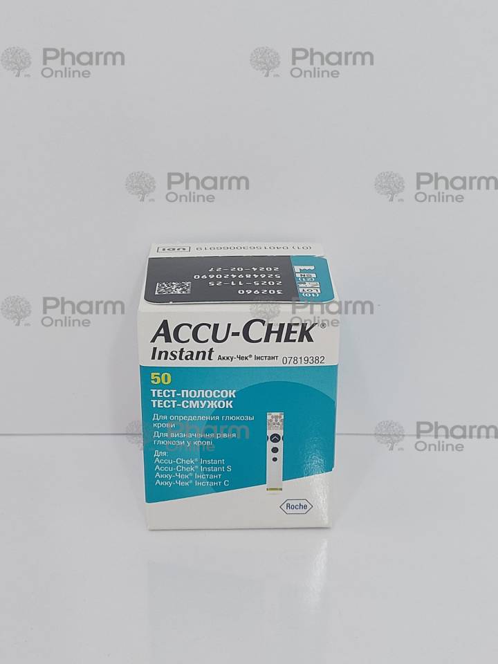 Qlükometr üçün striplər "Accu-chek" Instant No. 50 (Almaniya)