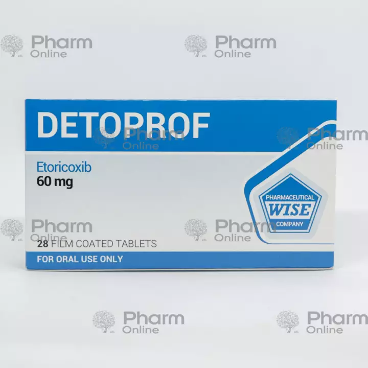 Детопроф 60 мг № 28 (Таблетки) (LABORATORİOS NORMON SA,) (Испания)