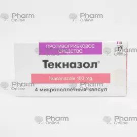 Teknazol 100 mg No. 4 (Capsules) (Nobel İlac) (Turkey)