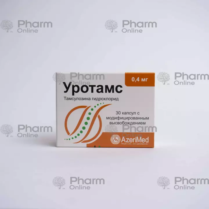 Urotams 0.4 mg No. 30 (Capsules) (VÖRLD MEDİSİN İLAÇ SAN VE TİC AŞ, ) (Turkey)