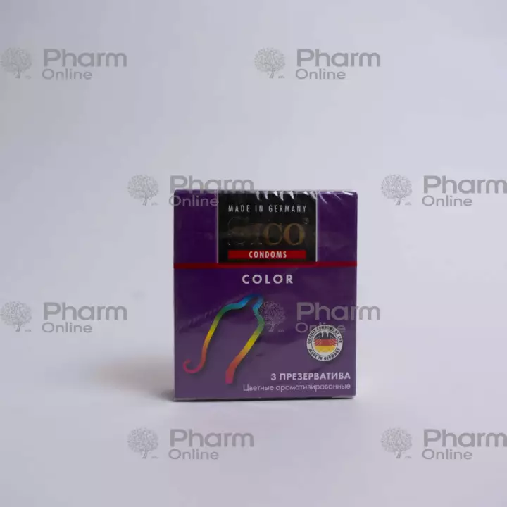 Condom Sico color fragrant № 3 (Germany)