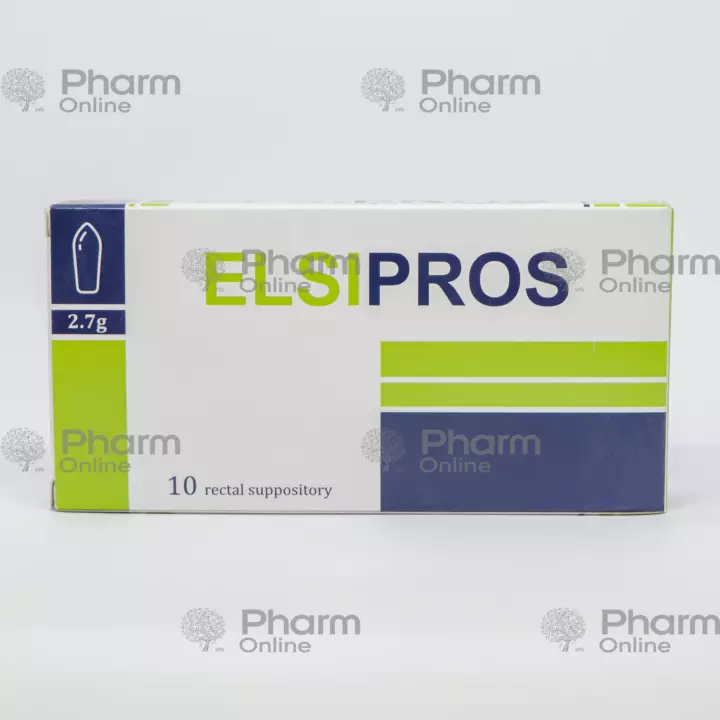 Elsipros 2.7 g No. 10 (Rectal suppositories) (Cydonia d.o.o.) (Bosnia)