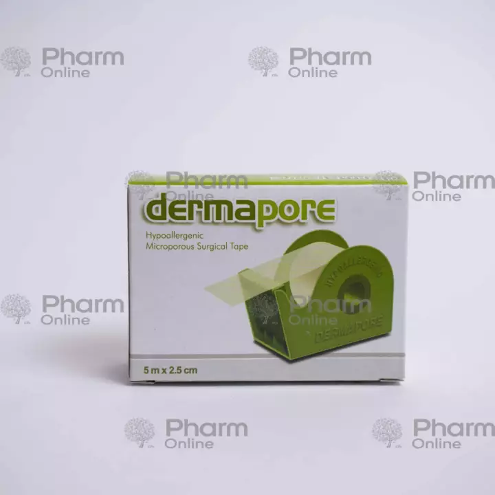 Kağız leykoplastır Dermapore 5m x 2.5cm(0410) (Digər) (<>) (Türkiyə)