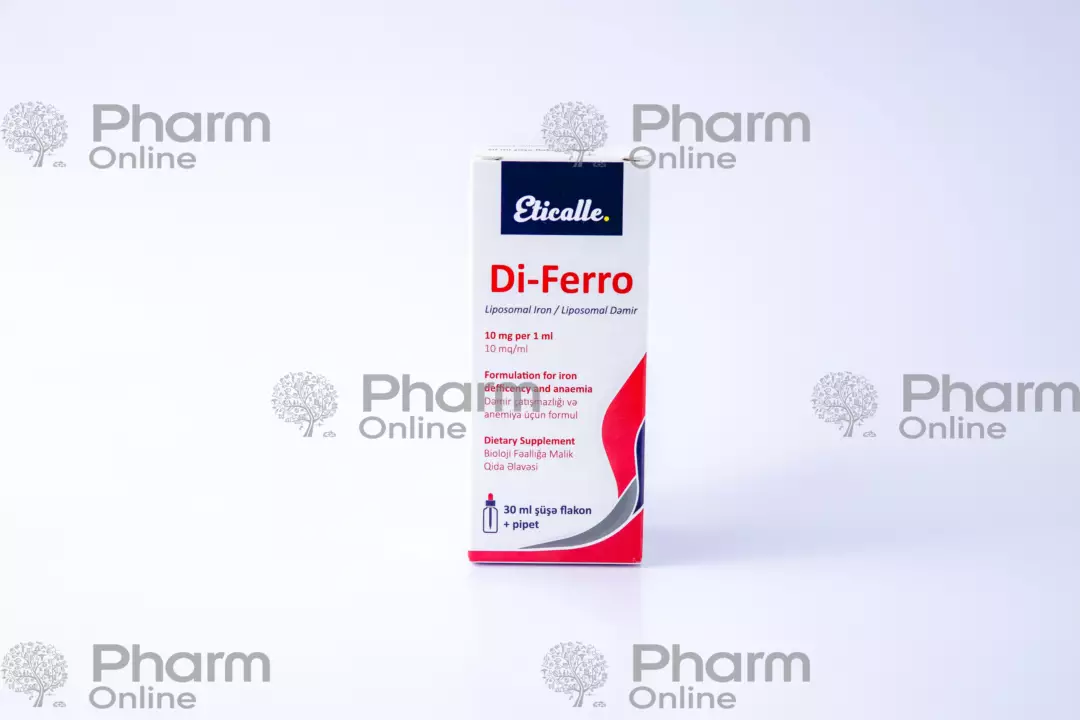 Di-ferro 10 mg/ml 30 ml (Damla) (Alsa Lab s.r.l.) (İtaliya)