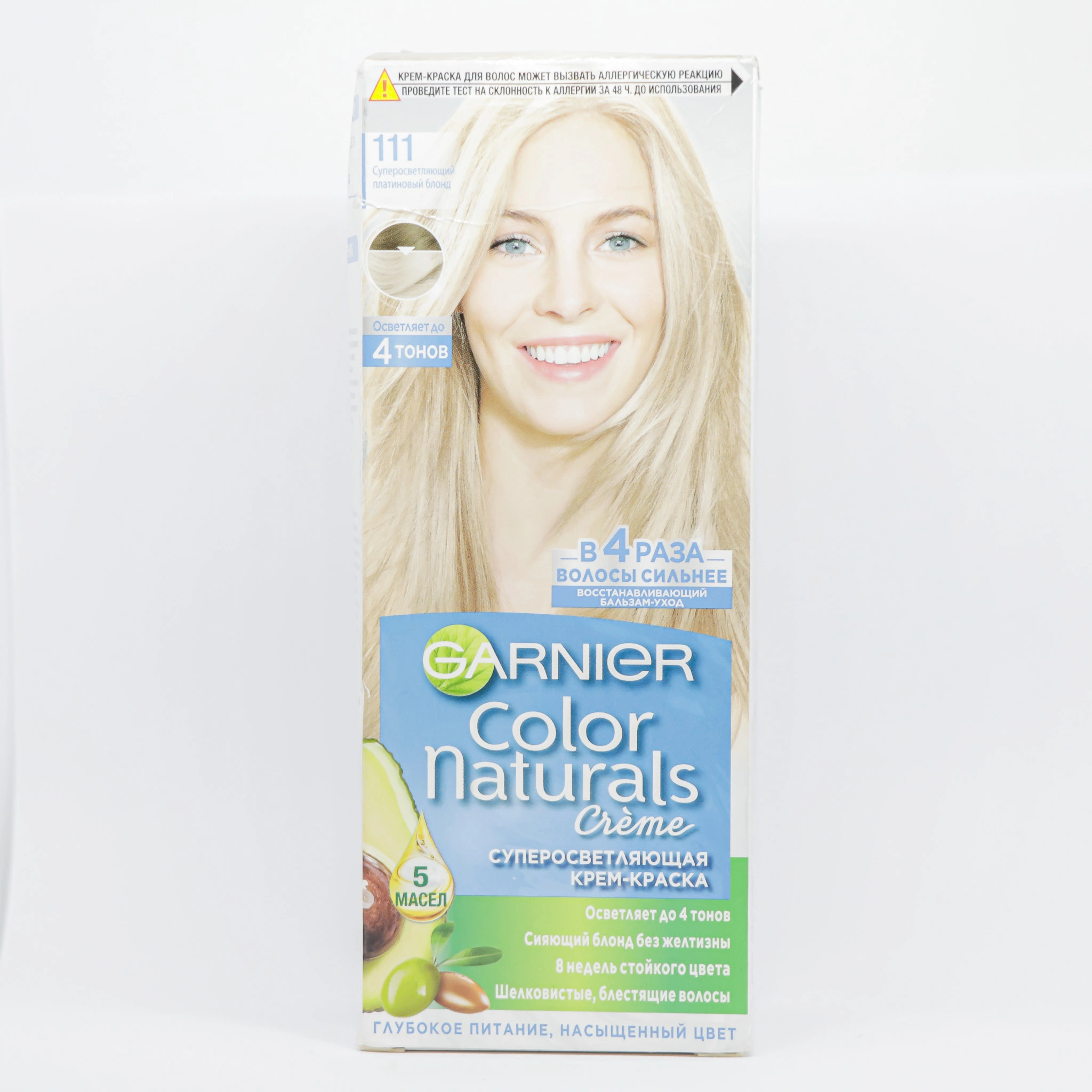Garnier "Color Naturals-111" Super İşıqlandırıcı Platin Sarışın (Ukraine)