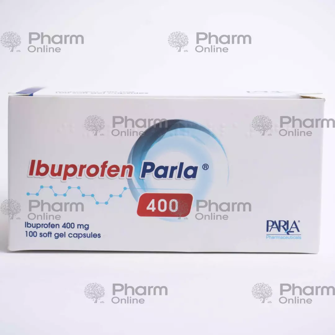 Ибупрофен Парла 400 мг № 100 (Софт гель) (OCEAN HEALTHCARE PVT. LTD) (Азербайджан)