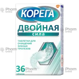 Korega Complete Protect Double Strength No. 36 (Effervescent Tablets) (Great