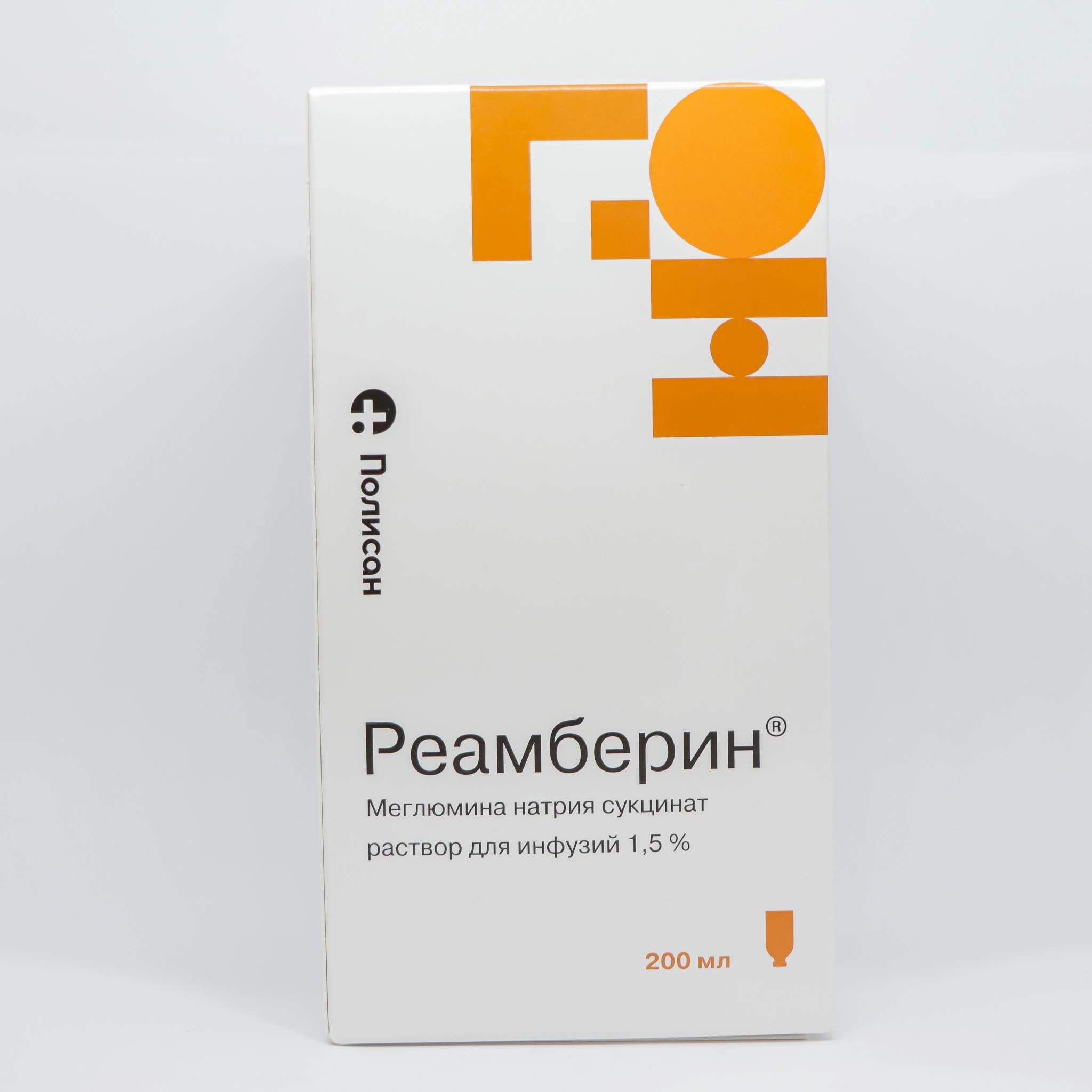 Reamberin 1.5% 200 ml (Solution)  (Russia)