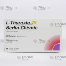 Л-тироксин 75 мг № 100 (Таблетки) (Berlin-Chemie) (Германия)(***)