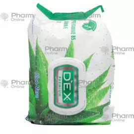Salfetka yaş "DEX" aloe (6860) № 100 ( (Yaş salfetlər) (<>) (Türkiyə)