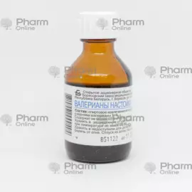 Valerian tincture 30 ml (Solution) (Borisov ZMP) (Belarus)