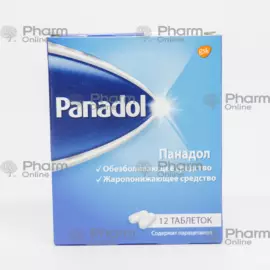 Панадол 500мг № 12 (Таблетки) (Glaxo SmithKline ) (Англия)