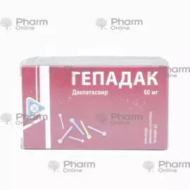 Gepadak 60 mg № 28 (Pills) (QLOBAL NAPİ FARMASYUTİKALS KO) (Misir)