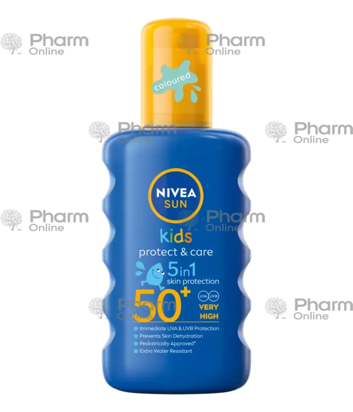 Nivea günəşdən qoruyan uşaq losyonu SPF50+ (5486) (0696) 200 ml (Sprey) (İkarov) (Almaniya)