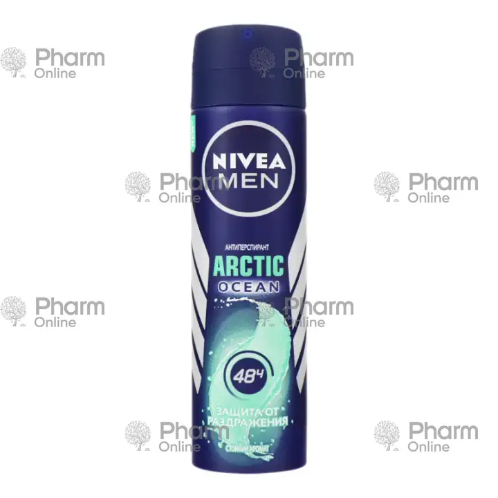 Nivea Antip. deo Arktik ocean kişi (3726)(9032)(0033) 150 ml (Sprey) (<>) (Almaniya)