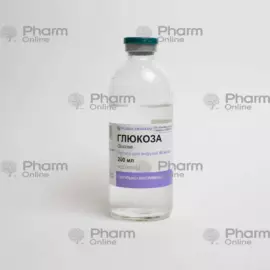 Глюкоза 5% 200 мл (Раствор) (Юрия-фарм) (Украина)