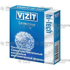 Condom Vizit hi-tech sensitive super sensitive № 3 (2466)