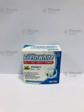 Tooth powder "Favori Fresh White" Smokers (1100) 50 gr (Cosmetics) (<>) (Turkey)