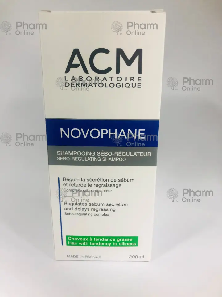Novofan anti-seborrhea shampoo for/greasy hair 200 ml (0835) (0892) (Shampoo) (Laboratoire Dermatol