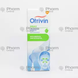 Otrivin Ment 0.1% 10 ml (Nasal Spray) (Novartis) (Switzerland)
