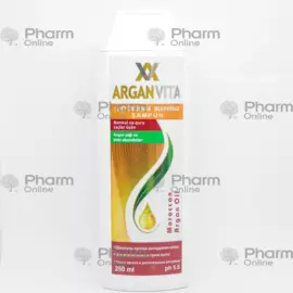 Saç tökülməsinə və kəpəyə qarşı şampun Arganvita sarımsaq 300 ml