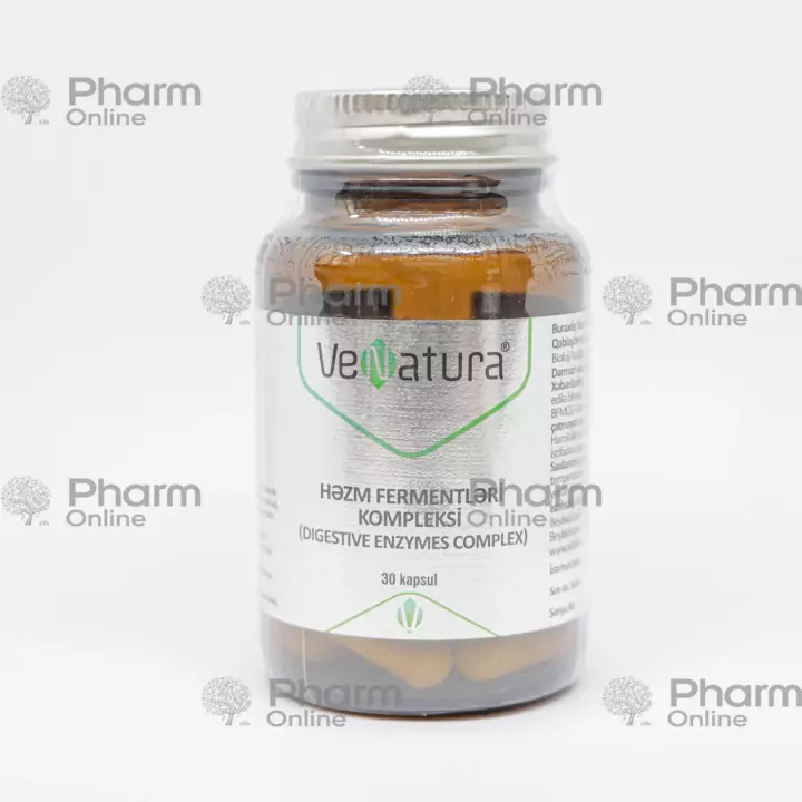 Venatura həzm fermentləri No. 30 (Capsules) (Vefa Ilac Sanayi ve Ticaret Ltd Sti) (Turkey)